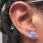 Starburst - Galaxy Stud Earrings